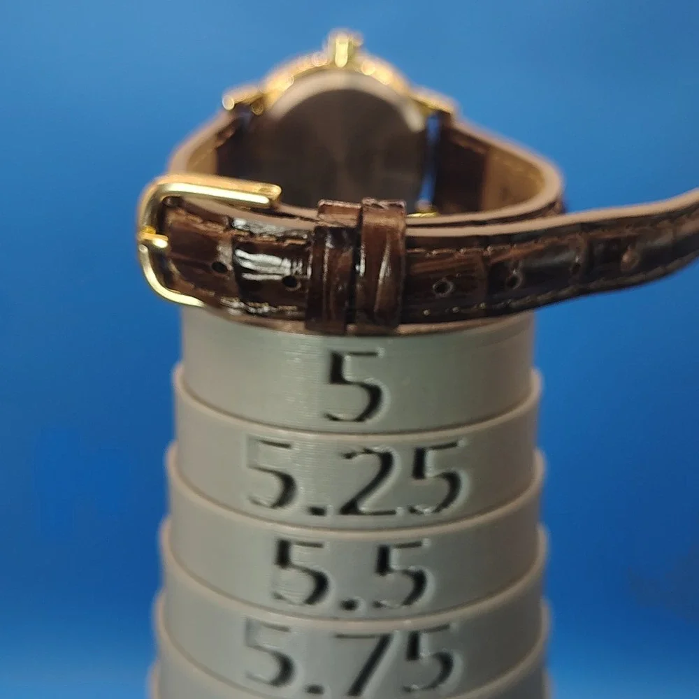 New! Vintage 2012 Timex Easy Reader Date 25mm Women's Quartz Watch Leather NOS‎